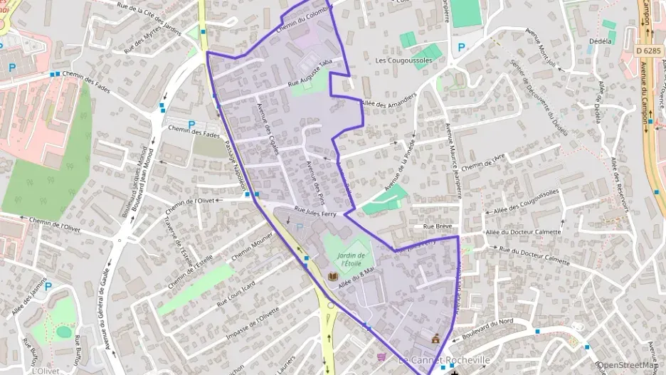 Appartement 59 m² trois pièces à vendre à Le Cannet