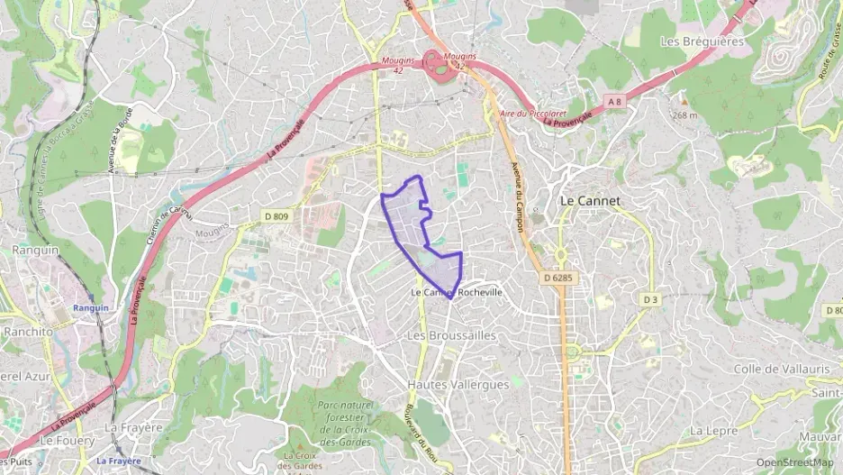 Appartement 59 m² trois pièces à vendre à Le Cannet