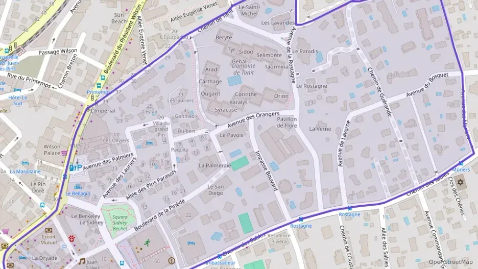 Appartement 70 m² trois pièces à vendre à Antibes