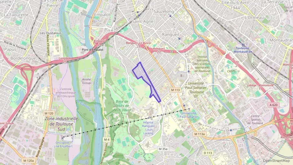 Appartement 45 m² deux pieces à vendre à Toulouse