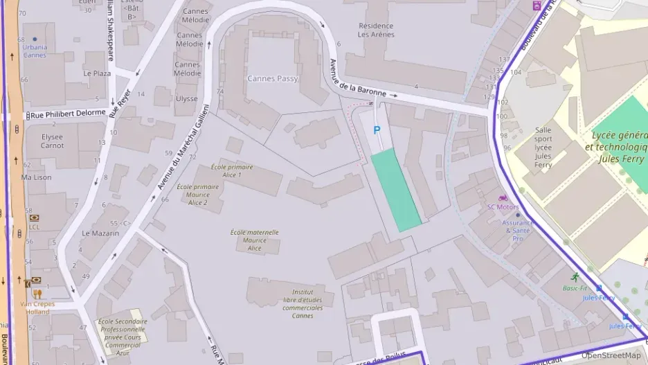 Appartement 43 m² deux pieces à vendre à Cannes