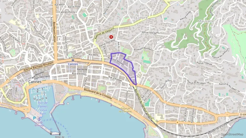 Appartement 71 m² trois pièces à vendre à Cannes