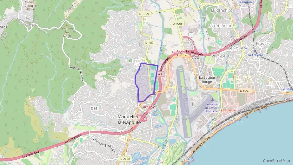 Appartement 33 m² une piece à vendre à Mandelieu-la-Napoule