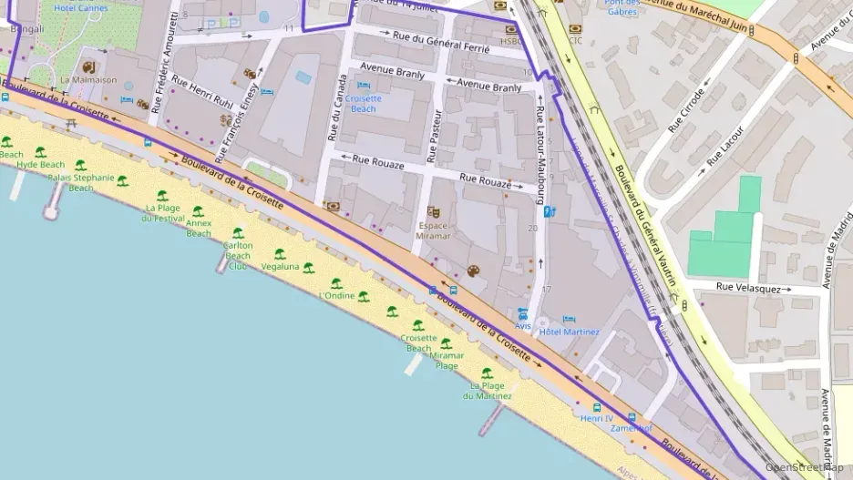 Appartement 54 m² deux pieces à vendre à Cannes