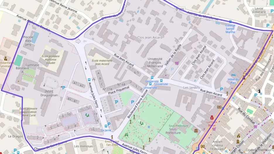 Appartement 60 m² trois pièces à vendre à Draguignan