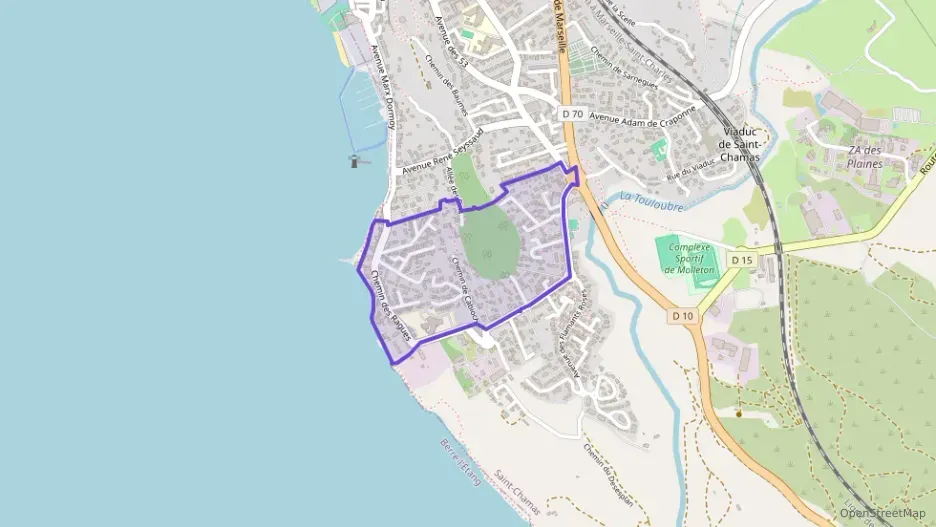 Appartement 61 m² deux pieces à vendre à Saint-Chamas Appartement 61 m² deux pieces à vendre à Saint-Chamas