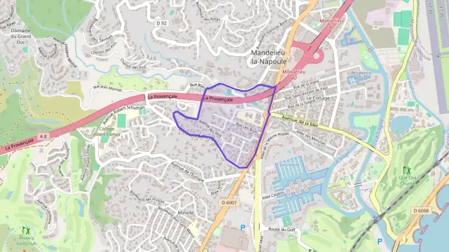 Appartement 86 m² trois pièces à vendre à Mandelieu-la-Napoule