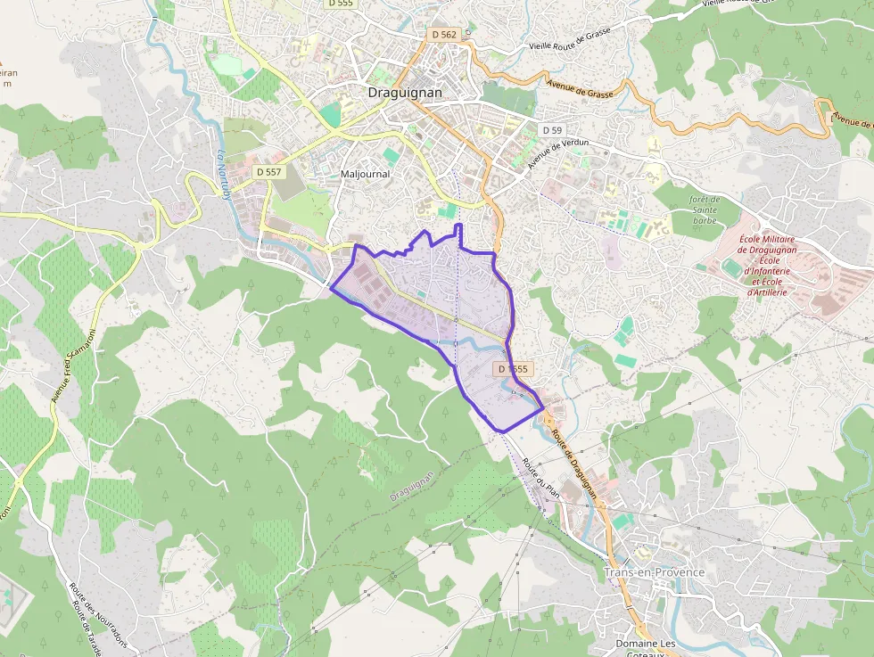 Appartement 56 m² trois pièces à vendre à Draguignan