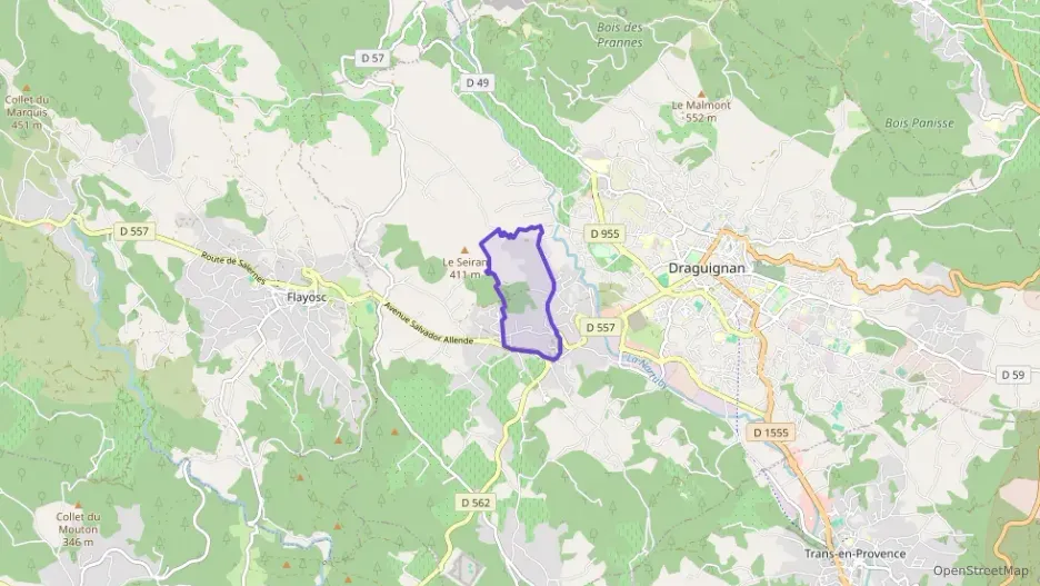 Appartement 60 m² deux pieces à vendre à Draguignan