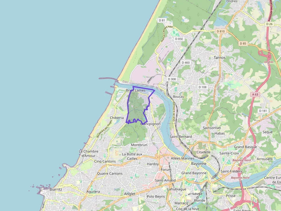 Appartement 48 m² deux pieces à vendre à Anglet