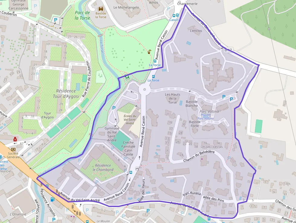 Appartement 80 m² trois pièces à vendre à Aix-en-Provence