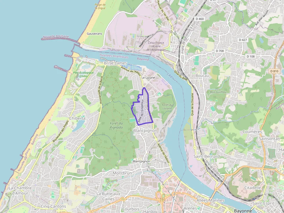 Appartement 65 m² trois pièces à vendre à Anglet