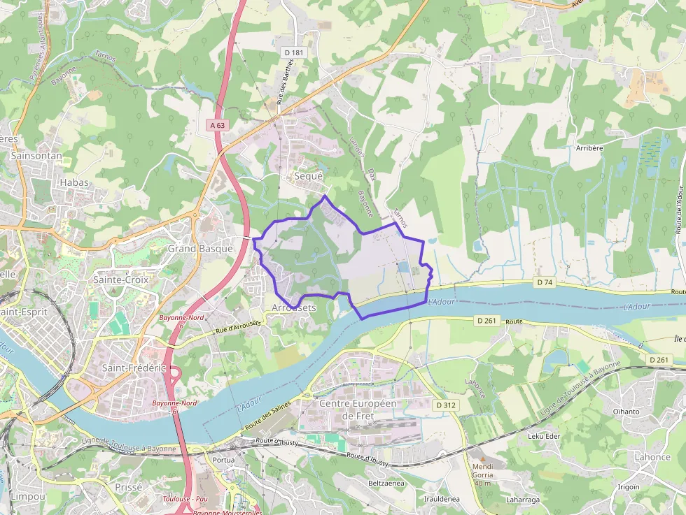 Appartement 69 m² trois pièces à vendre à Bayonne