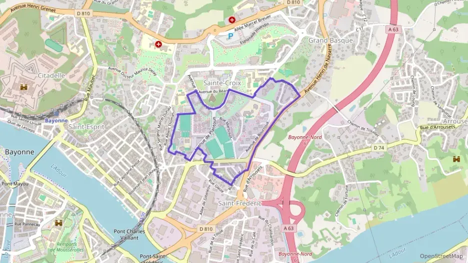 Appartement 85 m² cinq pièces à vendre à Bayonne