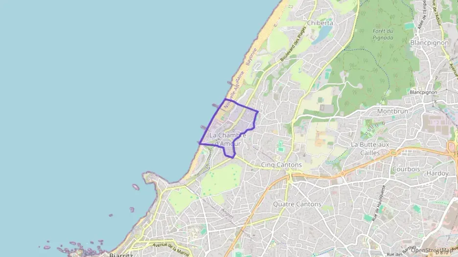 Appartement 65 m² trois pièces à vendre à Anglet