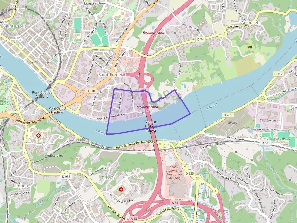 Appartement 70 m² trois pièces à vendre à Bayonne