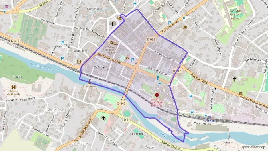 Appartement 120 m² quatre pièces à vendre à Orthez