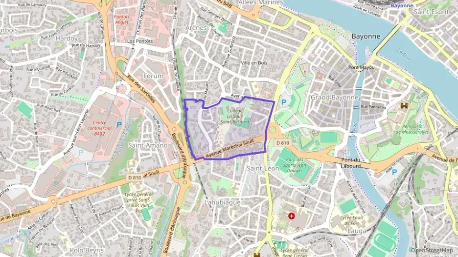 Appartement 67 m² trois pièces à vendre à Bayonne