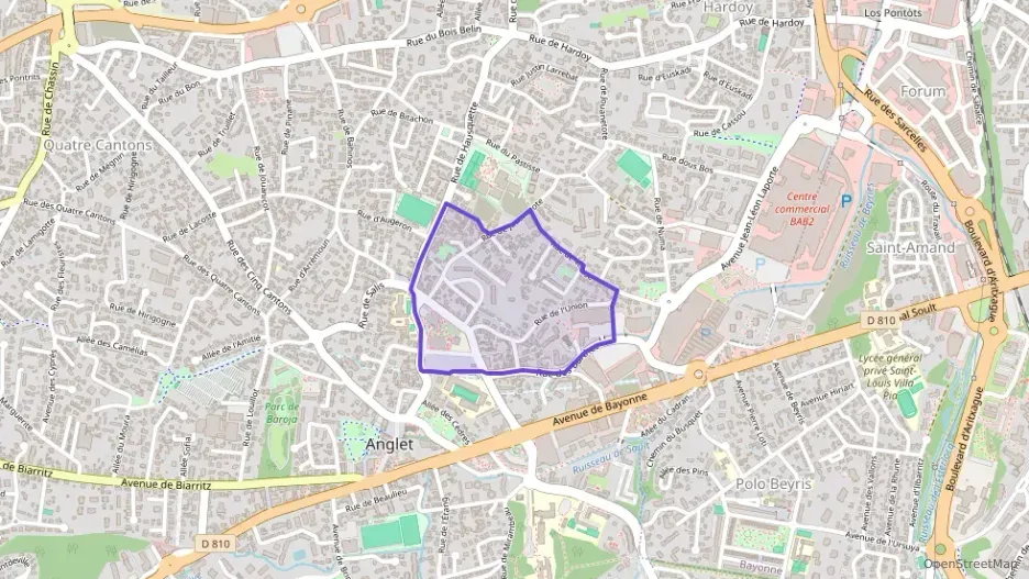 Appartement 64 m² trois pièces à vendre à Anglet