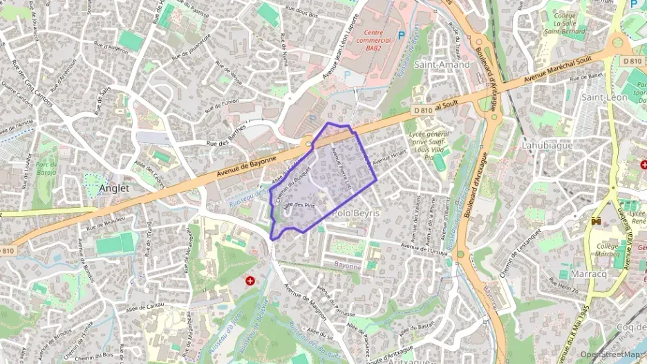 Appartement 60 m² trois pièces à vendre à Bayonne