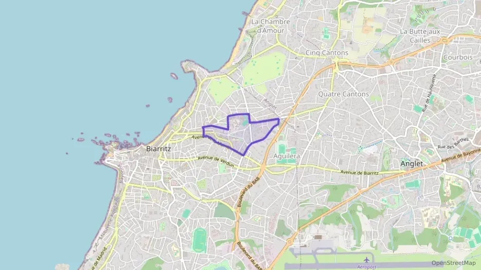 Appartement 48 m² trois pièces à vendre à Biarritz