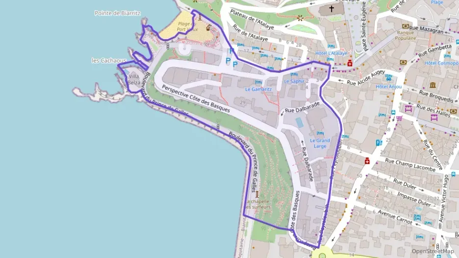 Appartement 59 m² trois pièces à vendre à Biarritz