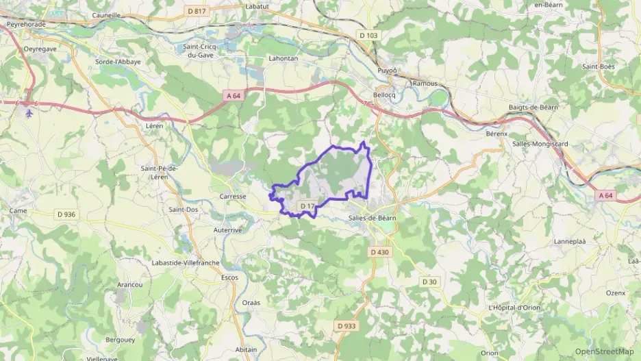 Appartement 62 m² trois pièces à vendre à Salies-de-Béarn Appartement 62 m² trois pièces à vendre à Salies-de-Béarn