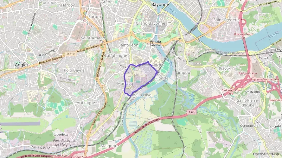 Appartement 71 m² trois pièces à vendre à Bayonne Appartement 71 m² trois pièces à vendre à Bayonne