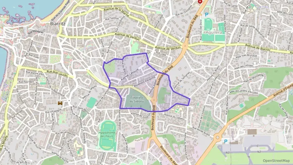 Appartement 60 m² trois pièces à vendre à Biarritz