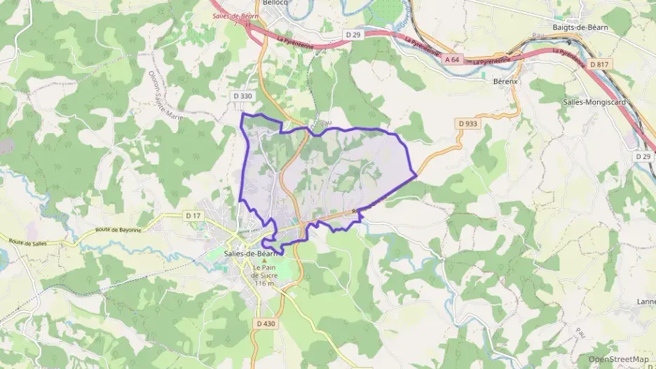 Appartement 63 m² trois pièces à vendre à Salies-de-Béarn Appartement 63 m² trois pièces à vendre à Salies-de-Béarn