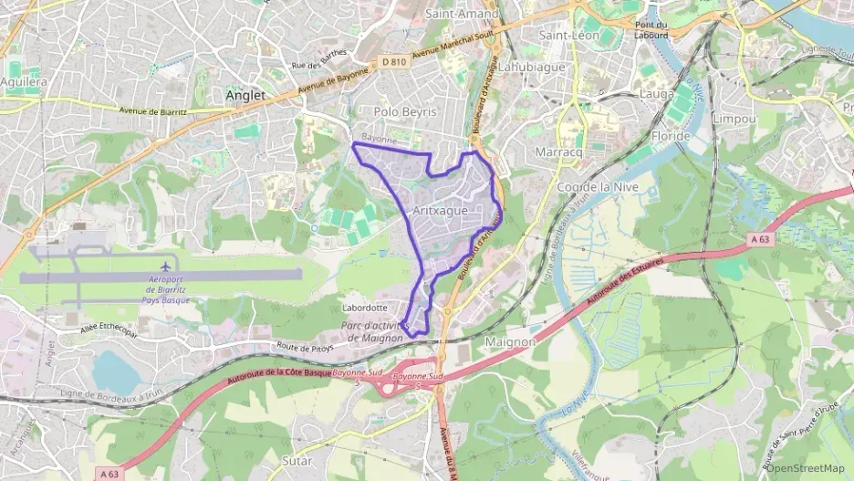 Appartement 54 m² deux pieces à vendre à Anglet Appartement 54 m² deux pieces à vendre à Anglet