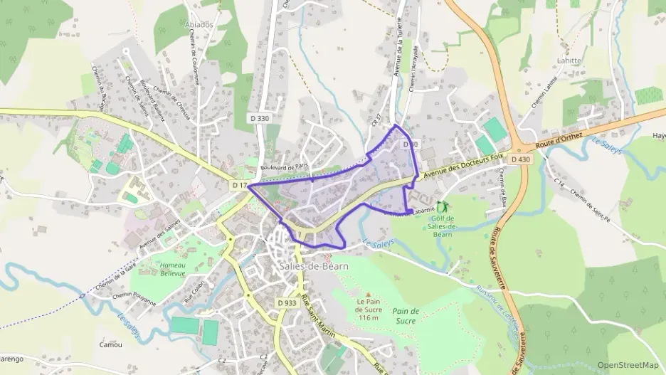 Appartement 102 m² quatre pièces à vendre à Salies-de-Béarn