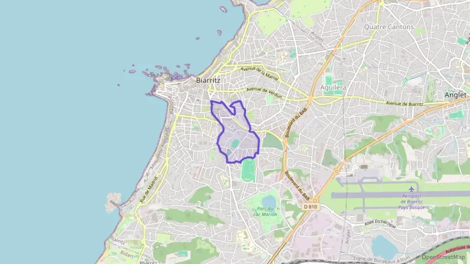 Appartement 53 m² trois pièces à vendre à Biarritz