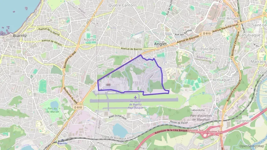 Appartement 64 m² trois pièces à vendre à Anglet