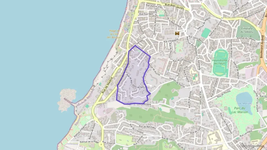 Appartement 45 m² deux pieces à vendre à Biarritz