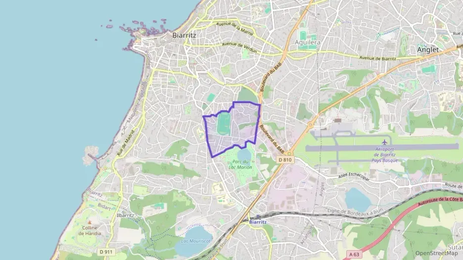 Appartement 81 m² quatre pièces à vendre à Biarritz
