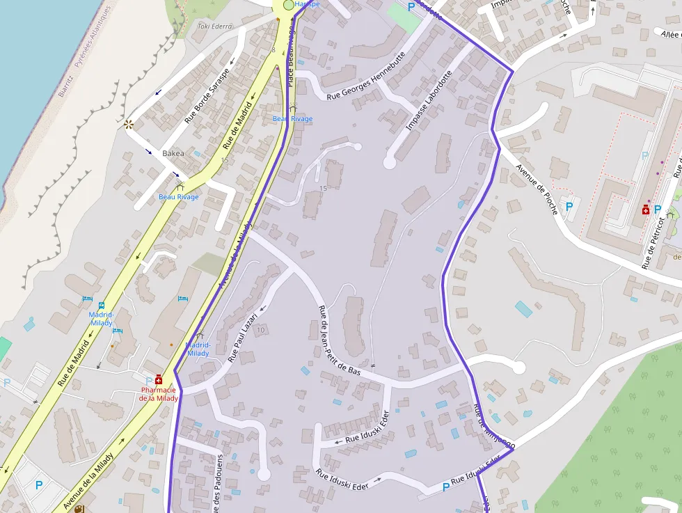 Appartement 46 m² deux pieces à vendre à Biarritz