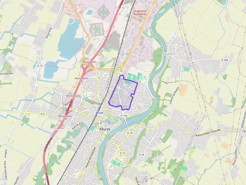 Appartement 58 m² trois pièces à vendre à Muret