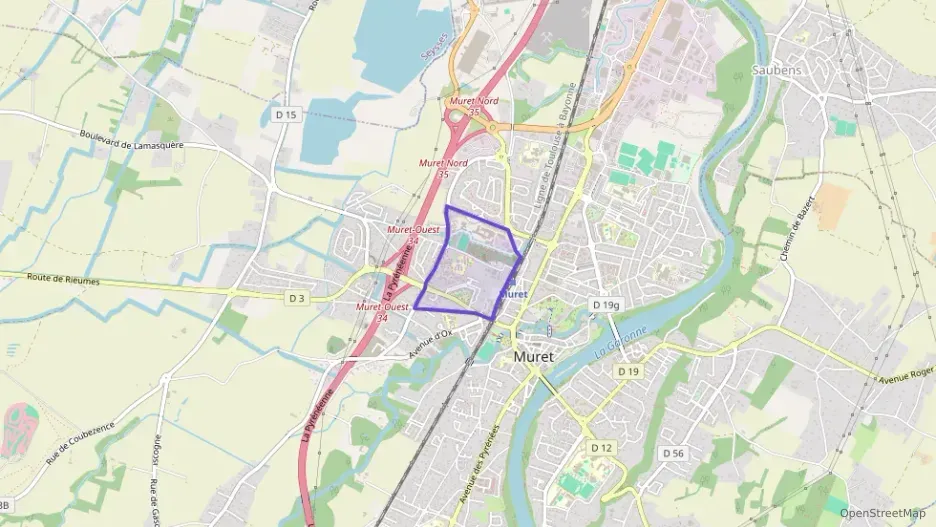 Appartement 70 m² quatre pièces à vendre à Muret