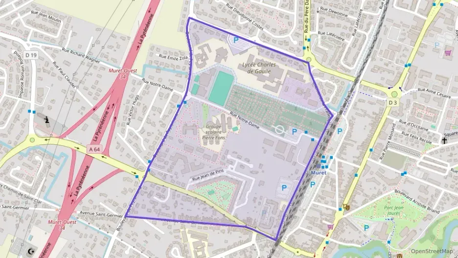 Appartement 96 m² quatre pièces à vendre à Muret