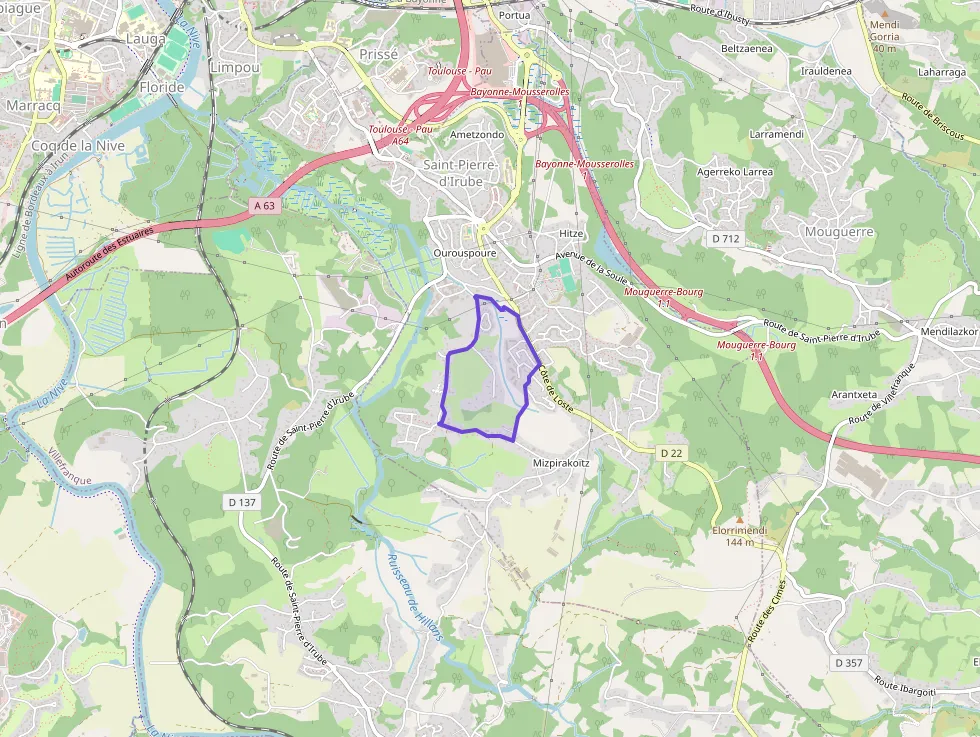 Appartement 80 m² quatre pièces à vendre à Saint-Pierre-d`Irube