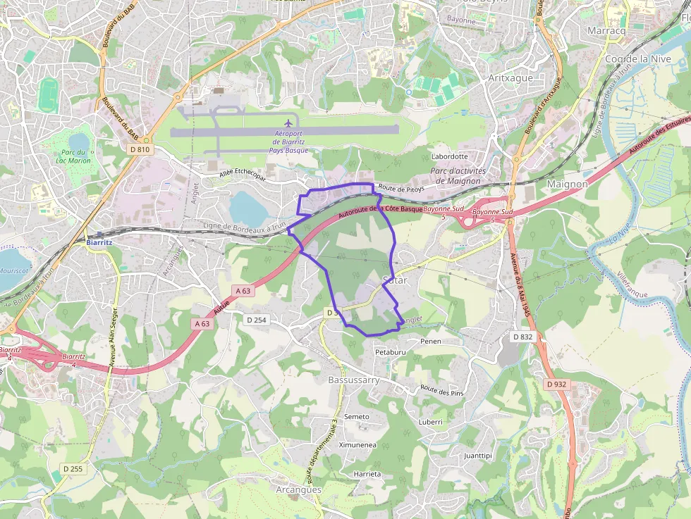 Appartement 34 m² deux pieces à vendre à Anglet