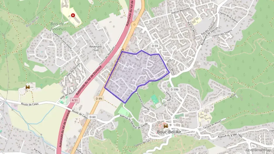 Appartement 68 m² quatre pièces à vendre à Bouc-Bel-Air