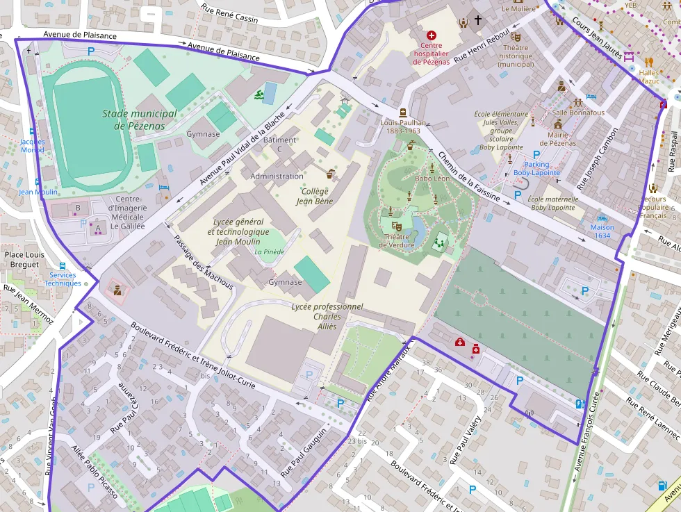 Appartement 58 m² trois pièces à vendre à Pézenas