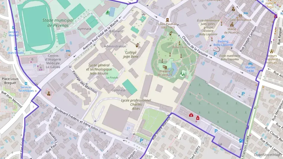 Appartement 58 m² trois pièces à vendre à Pézenas