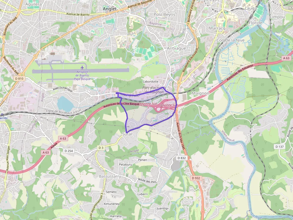 Appartement 72 m² quatre pièces à vendre à Anglet