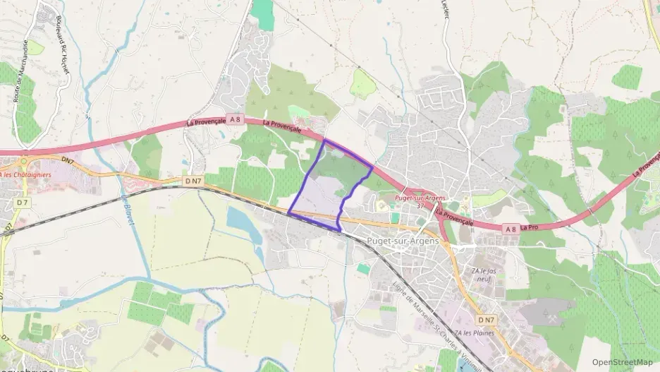 Appartement 56 m² trois pièces à vendre à Puget-sur-Argens