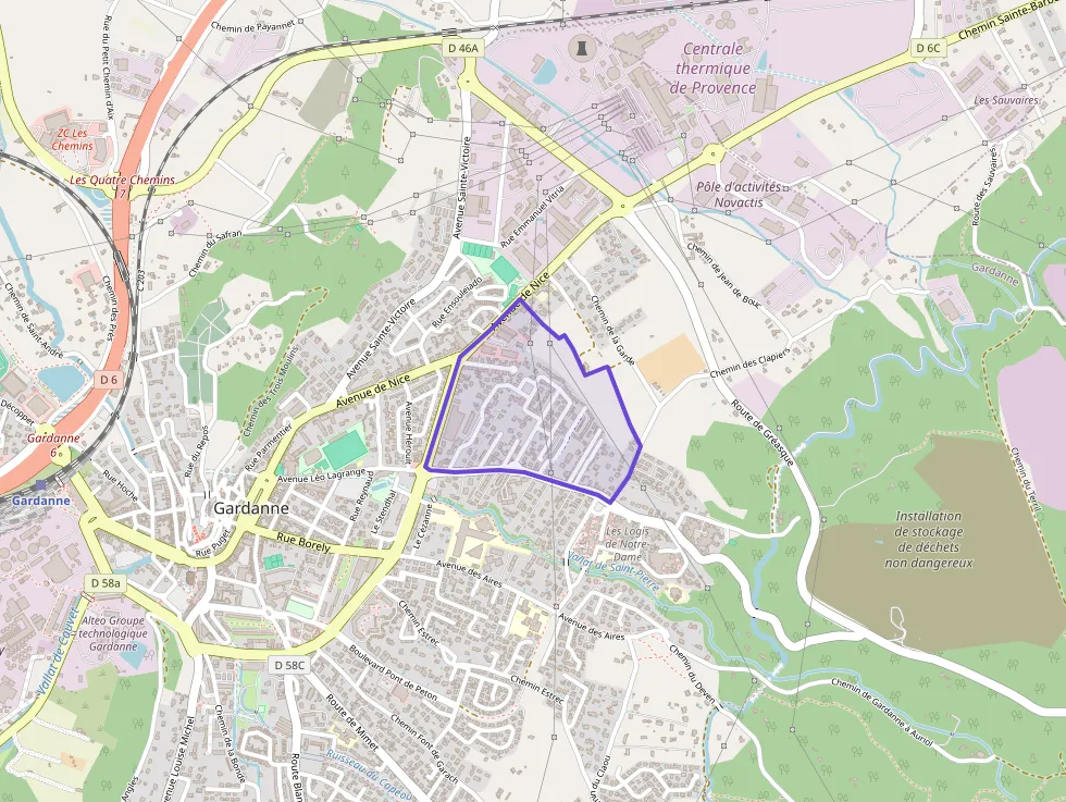 Appartement 55 m² trois pièces à vendre à Gardanne