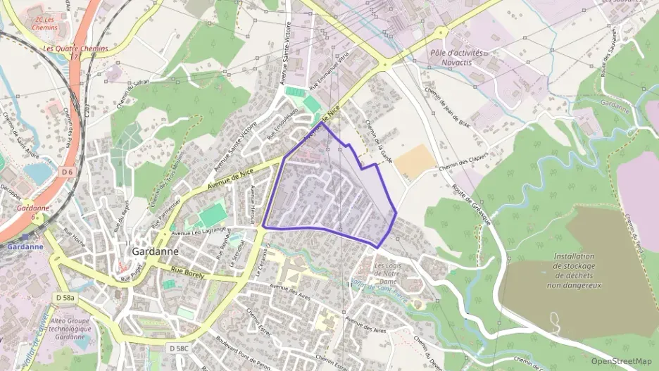 Appartement 55 m² trois pièces à vendre à Gardanne