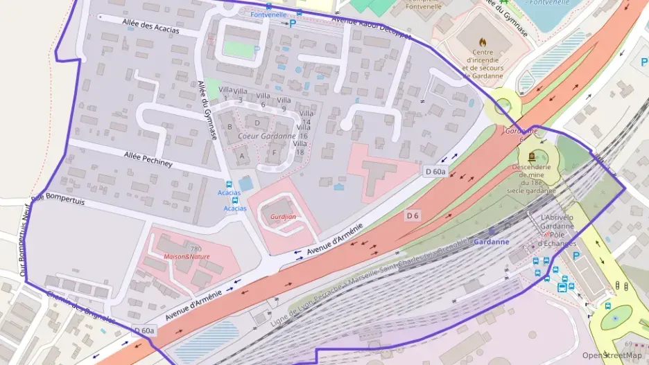 Appartement 42 m² deux pieces à vendre à Gardanne